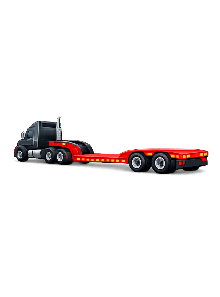 Transporte Lowboy